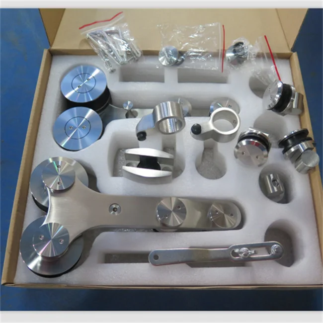 Stainless steel 304 sliding door roller bearings for 300kg glass door