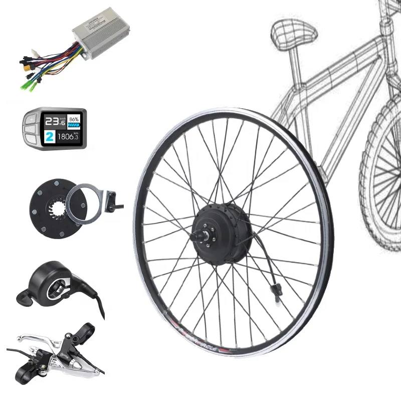 Changzhou Ncyclebike  20 inch electric bike conversion kit and 350w motor wheel