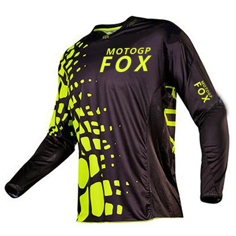 Hot Sales MotogpFox Race Falcon Jersey Street Moto Summer Long Sleeve Mountain Bicycle Offroad Racing T-shirt