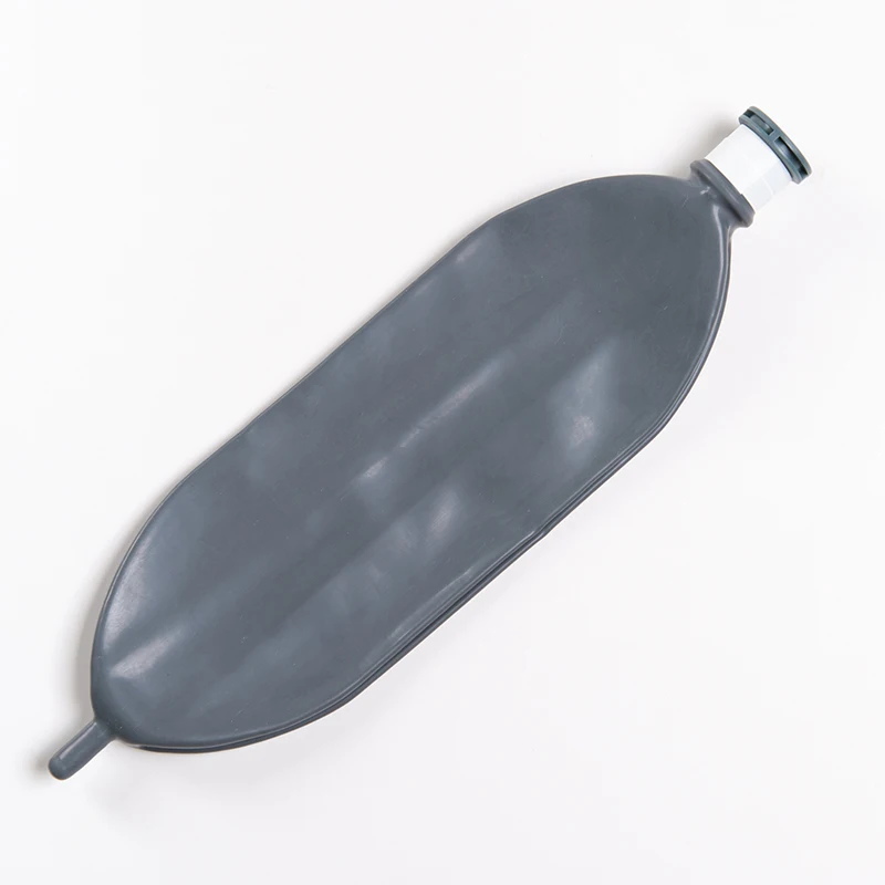 High Quality Hospital Supply Black latex rebreathing bag anesthesia breathing bag