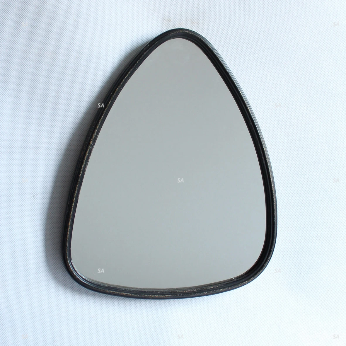 Mirror wall OEM large Luxury Gold Metal Glass Decorative wall Mirror For Living Room Decoration