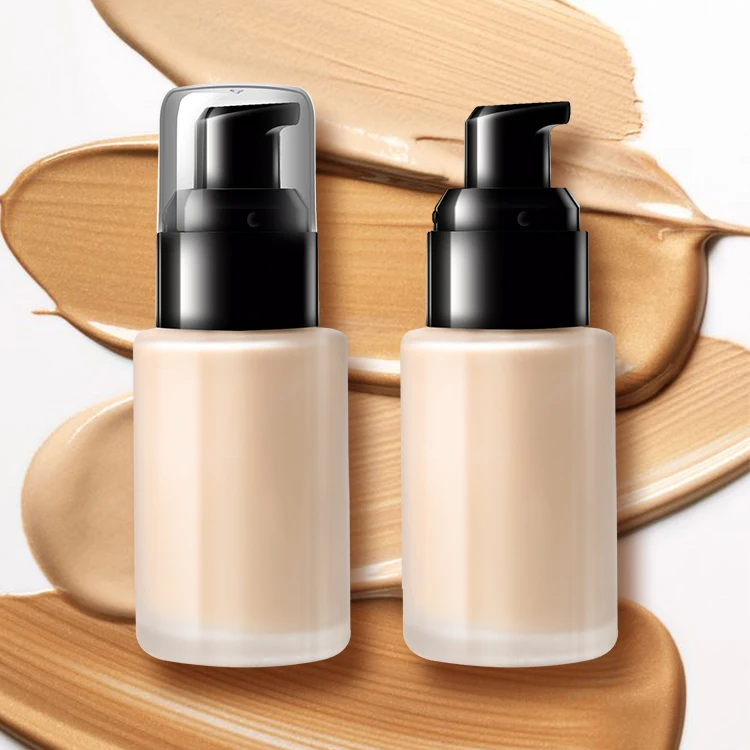 China wholesale makeup your own brand waterproof foundation cream