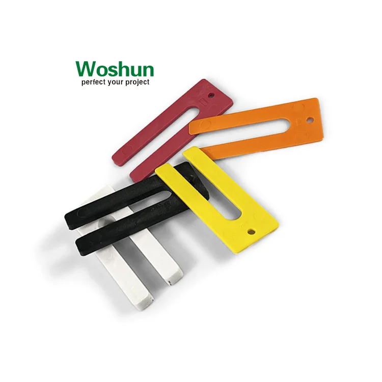 90x35mm Window Spacers Plastic Glazing Shims Construction Materials Glazing Packer Spacers Composite Wedge Shims Glazing Shims