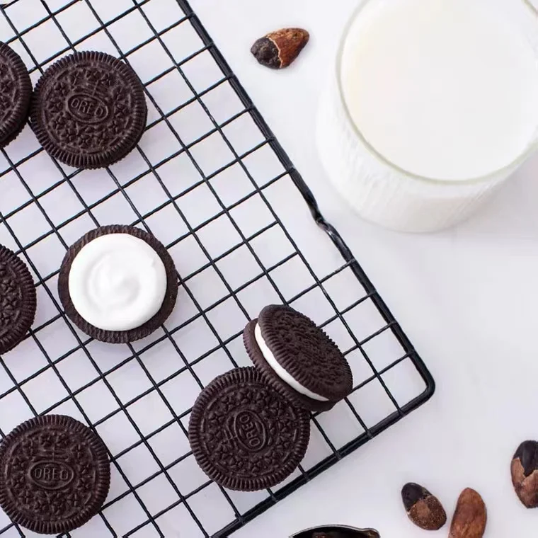 Oreo Sandwich Cookies Original Chocolate Flavor Snack Food Office Net Red Snacks Wholesale