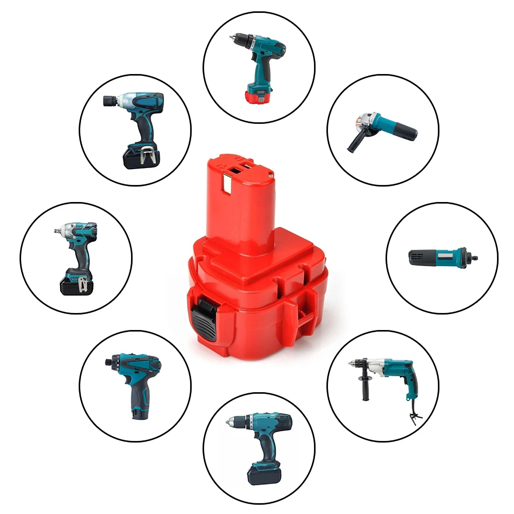 Nickel Hydrogen  12V 3000mAh Replacement Cordless Drill Rechargeable Battery Pack for Makita PA12 1220 1222 1233S 1233SA 1233SB