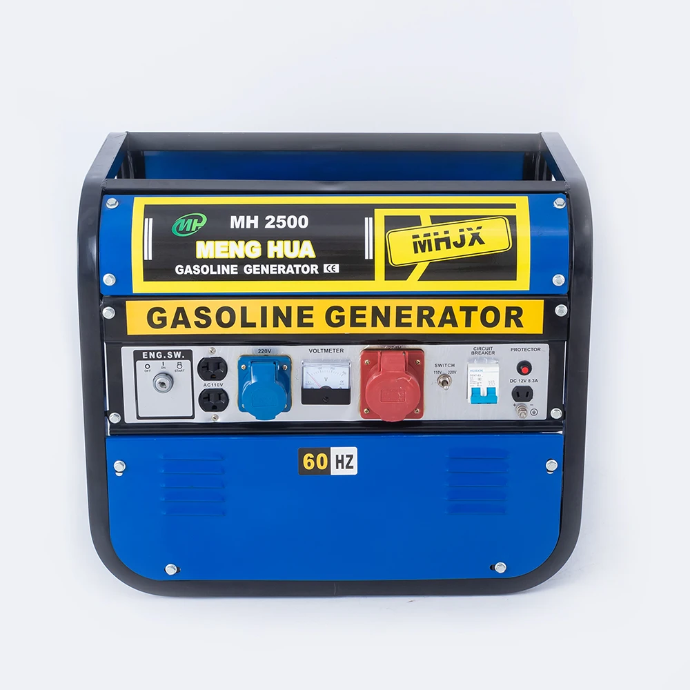 Forced air-cooled 4-stroke ohv dc output 12V 8.3A 60hz gasoline generator