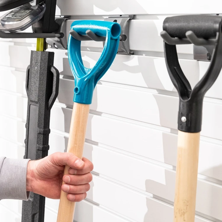 Wholesale Plastic PVC slatwall panel Cladding Slat Wall Organizer Display Panels For Garage And Store Storage