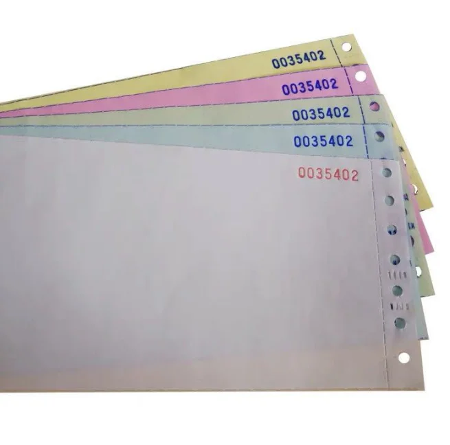 
Office Supply Factory Wholesale Duplicate Forms NCR Computer Printing Paper Ream Business Form Carbonless Paper 