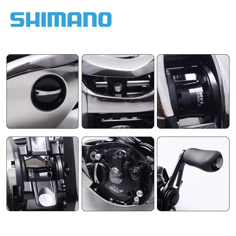 2021 оригинальная Рыболовная катушка shimano Antares DC HG XG Левая Правая 7 8: 1 Подшипники 10 +