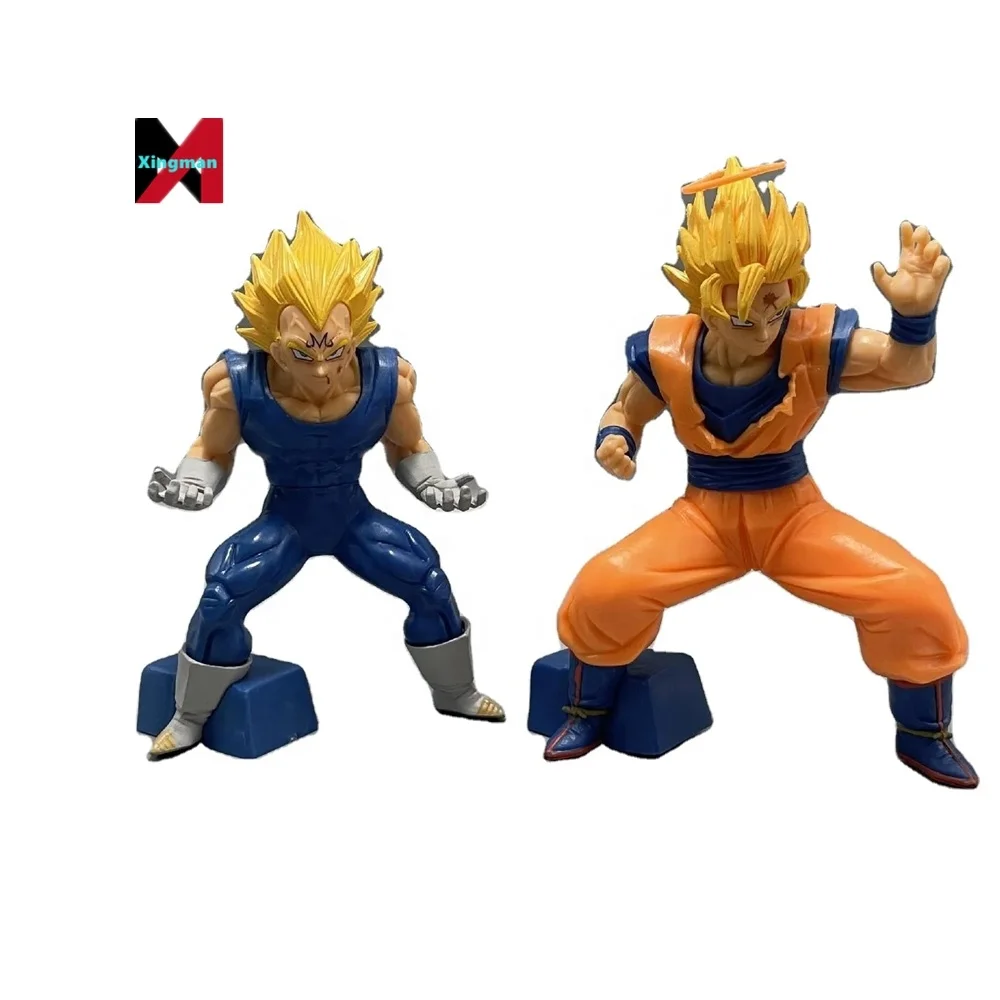 Jugete Figura De Anime Accion DBZ Super Saiyan волшебный человек Вегета и апертура Гоку экшн-фигурка соперников сцены