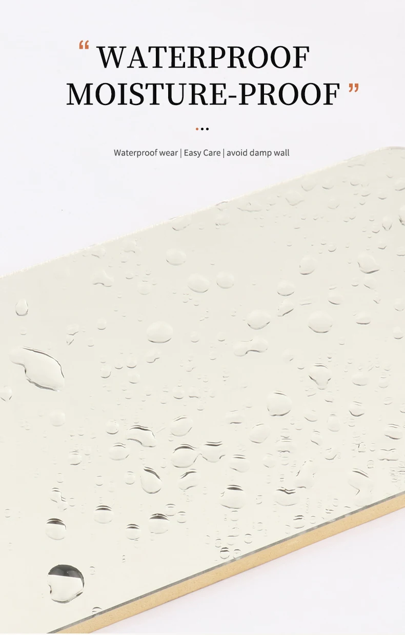 Modern water ripple corrugated wall panels bamboo charcoal panels lobby facade decorative wall panels