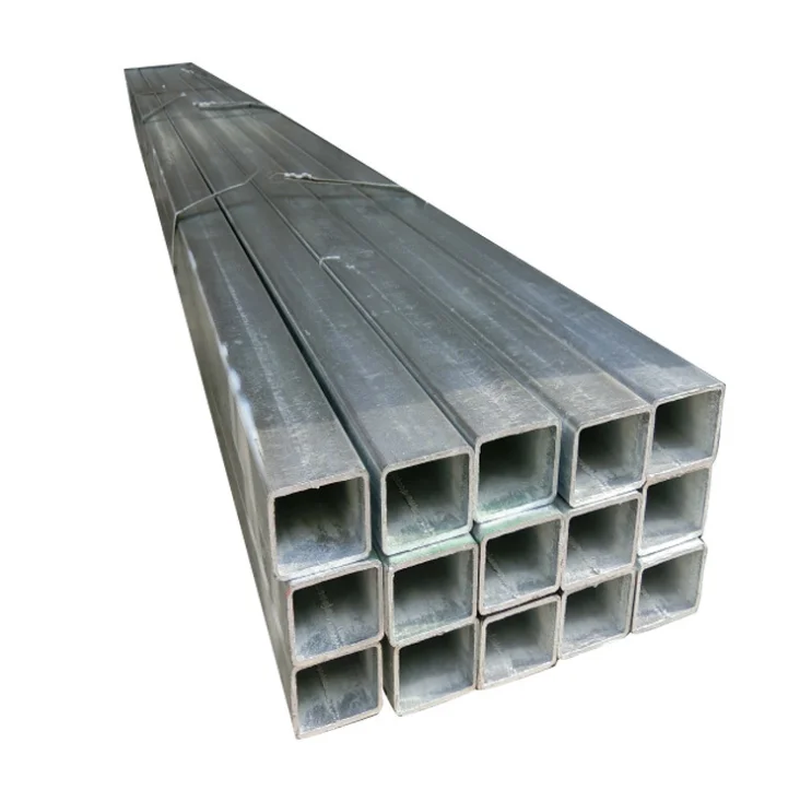 galvanized square tube 60 x 60 14 gauge square galvanized steel tubing/pipe