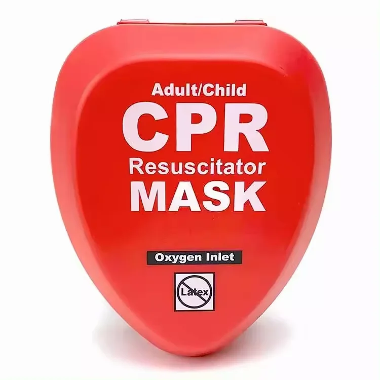 Good Quality Private Labeling Custom Face Shield Resuscitation Reusable Kit Cpr Training Rescue CPR Mask