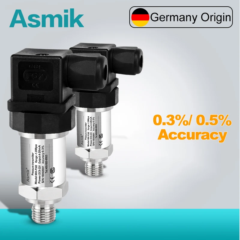  Asmik дешевый датчик давления 4-20 мА/0-10 В/0-5 В/датчик вакуумного
