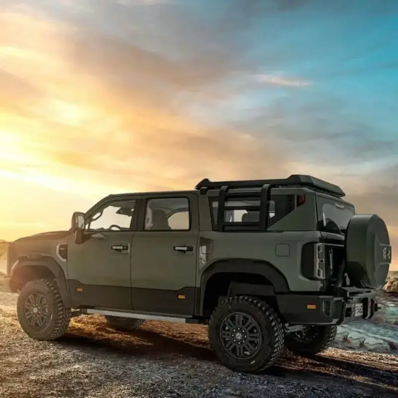 Dongfeng роскошные автомобили дизельный пикап 4x4 бронеавтомобиль вездеход внедорожник MS600 бронемашины