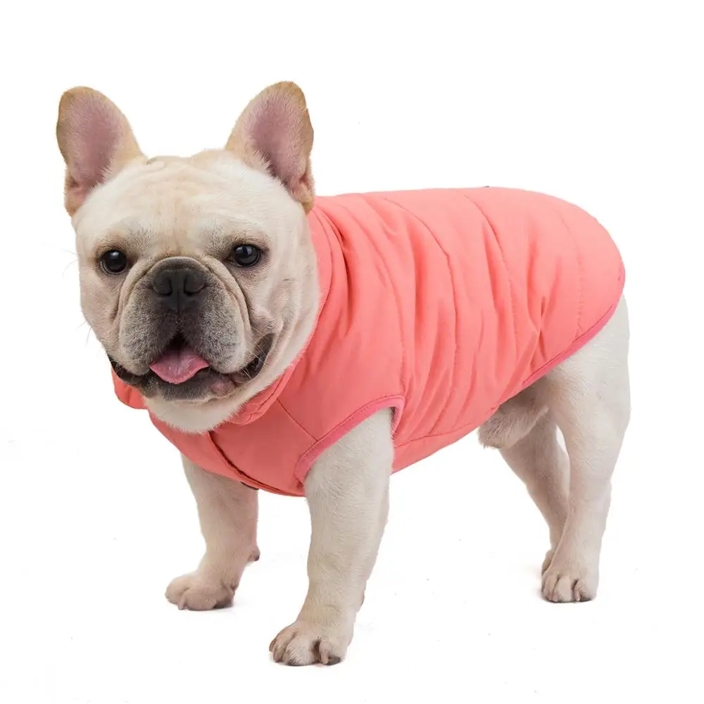 JXANRY Pet Teddy Dog Clothes Fashion Autumn/Winter Classic Bulldog Cotton vest Manufacturer Wholesale