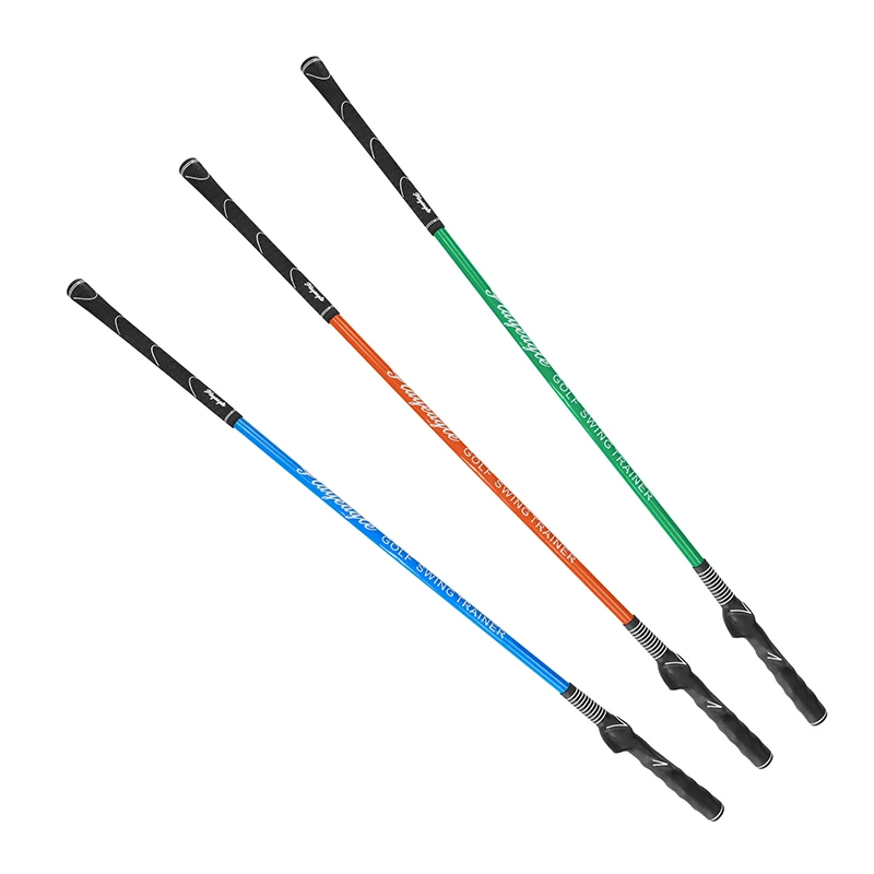 PLAYEAGLE Golf Training Aids Outdoor Sports Entertainment Double Grips Stick Golf Swing Trainer
