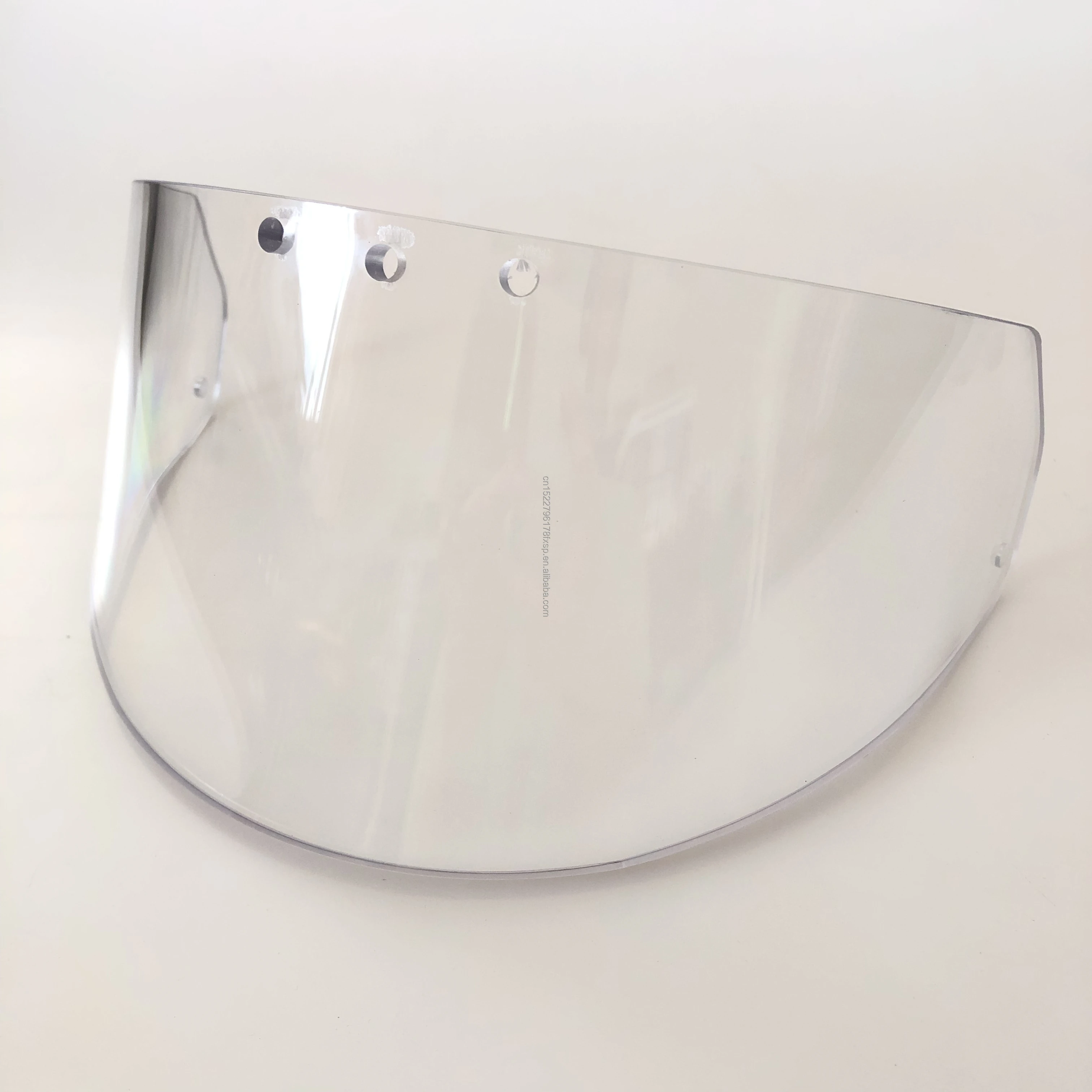 Green transparent tinted visor safety glasses Certified CE EN166 ANSIZ87 for helmet face shield replacement