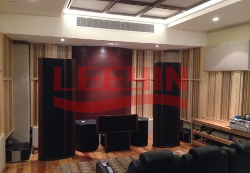 Wood Movable Acoustic Baffle Automatic Multi-functional Acoustic System Solid Acoustic Panels Movable Sound Diffuser