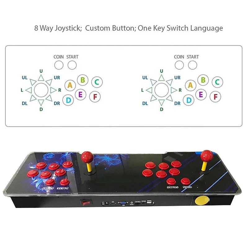 raspberry pi retro 3160 games in 1 multiplayer arcade games console