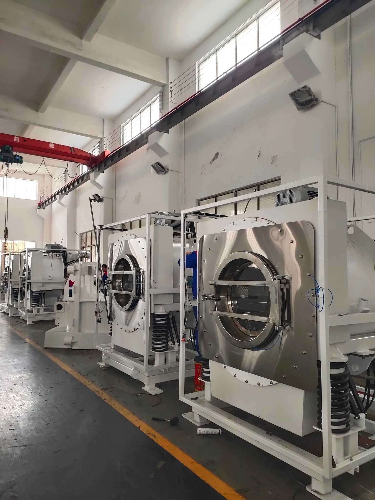 15kg 20kg 30kg 50kg 100kg Soft Mounted Washer Extractor Fully Automatic Laundry Machine for Sale