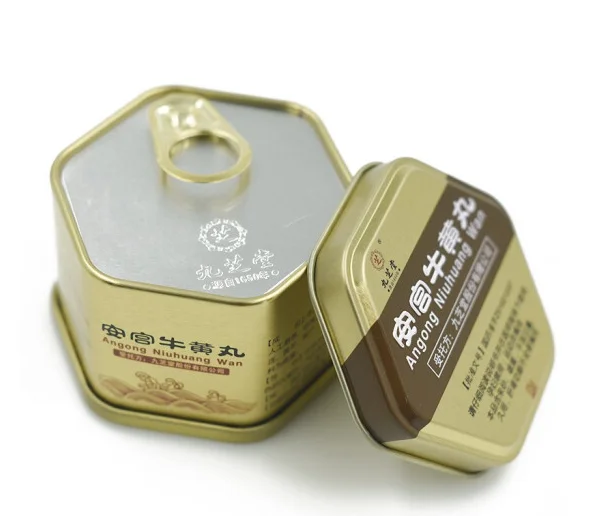 
Traditional Chinese Medicine AnGong Niuhuang Wan for Coma and encephalitis, meningitis, toxic encephalopathy 