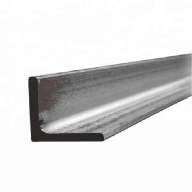 hot dipped galvanized cold rolled black powder coated  gi unequal carbon steel Angle l shaped metal bar angle iron price per kg