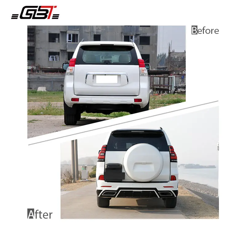 GBT Prado E Model Car Upgrade Conversion Kit For 2010-2017 Toyota Prado Body Kit Fj150 Facelift Modification Accessories