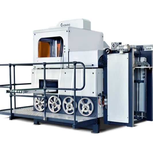 GS-4030 автоматическая машина для склеивания трех бумажных досок и угловой лентой, для изготовления жестких коробок