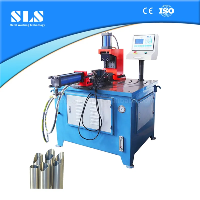 
 Automatic Hydraulic Square Pipe Angle End Arc Notching Tool, Copper/Aluminum/Stainless Steel Metal Tube Notcher Machine  