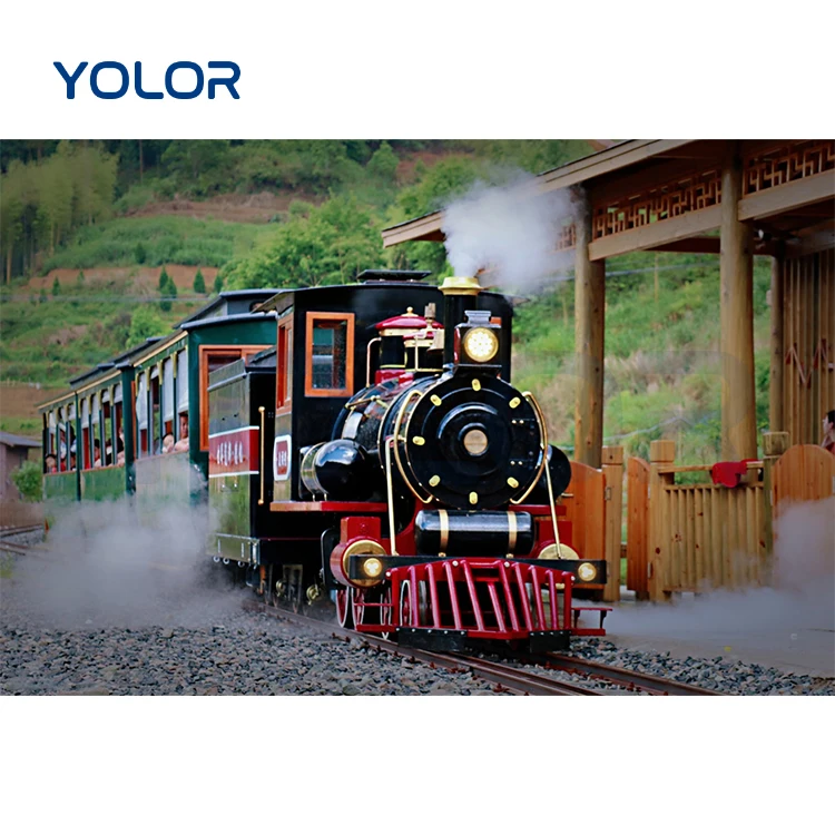 Hot Sale Large Scenic Excursion Equipment Tourist Fuel Rail Train