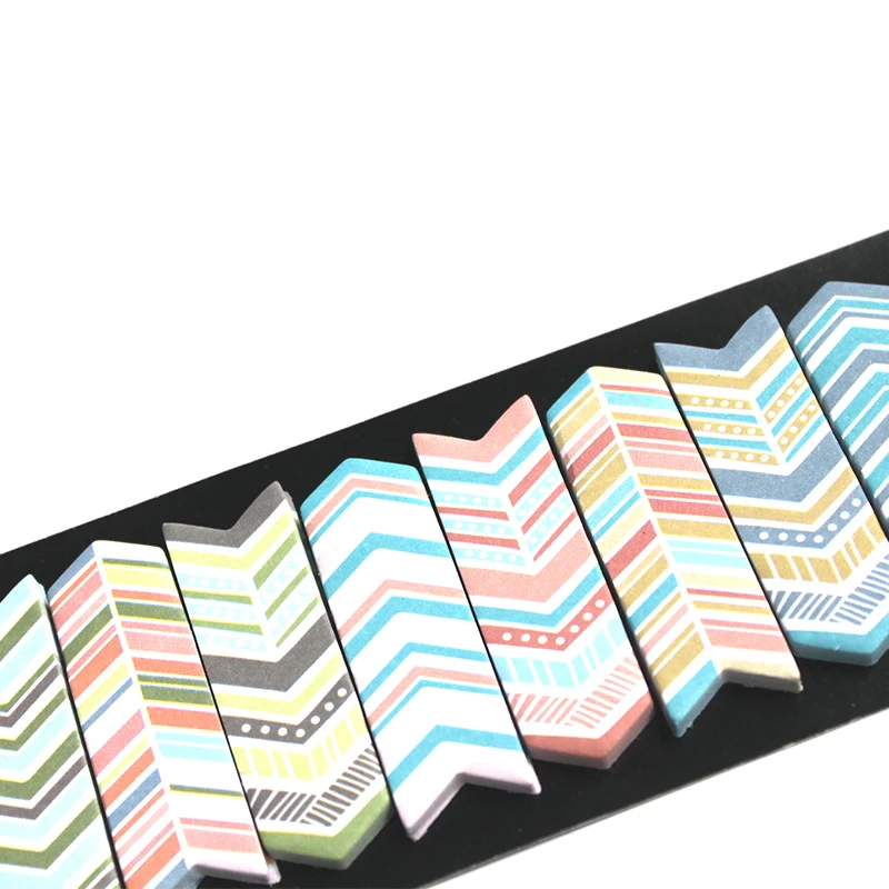 
Dongguan factory colored paper sticky note with page marker 