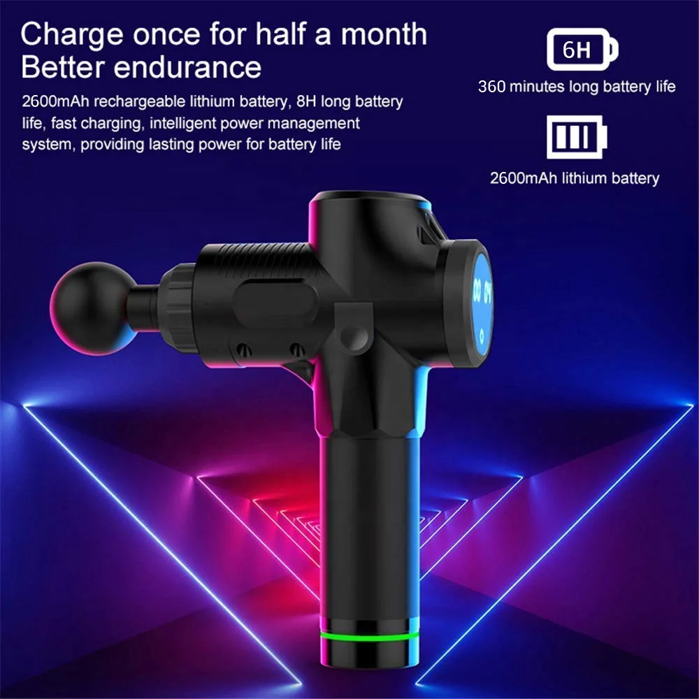 Meresoy Body Deep Tissue Vibration Massager Gun With Function Massage Machines Full Back and Neck Equipment