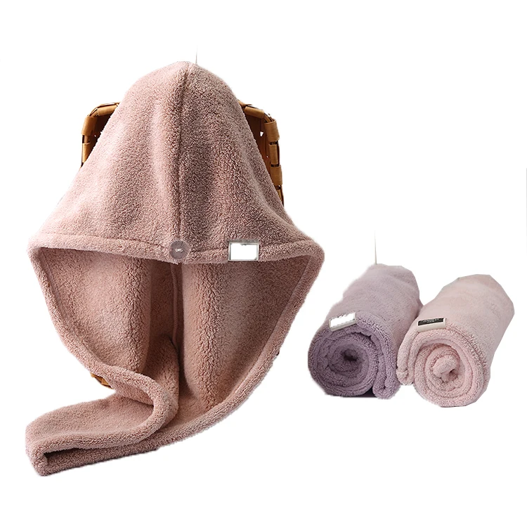 Cheap Super Absorant Beauty Spa Head Wrap Hair Drying Microfiber Dry Hair Turban Towel For Women Wet Hair