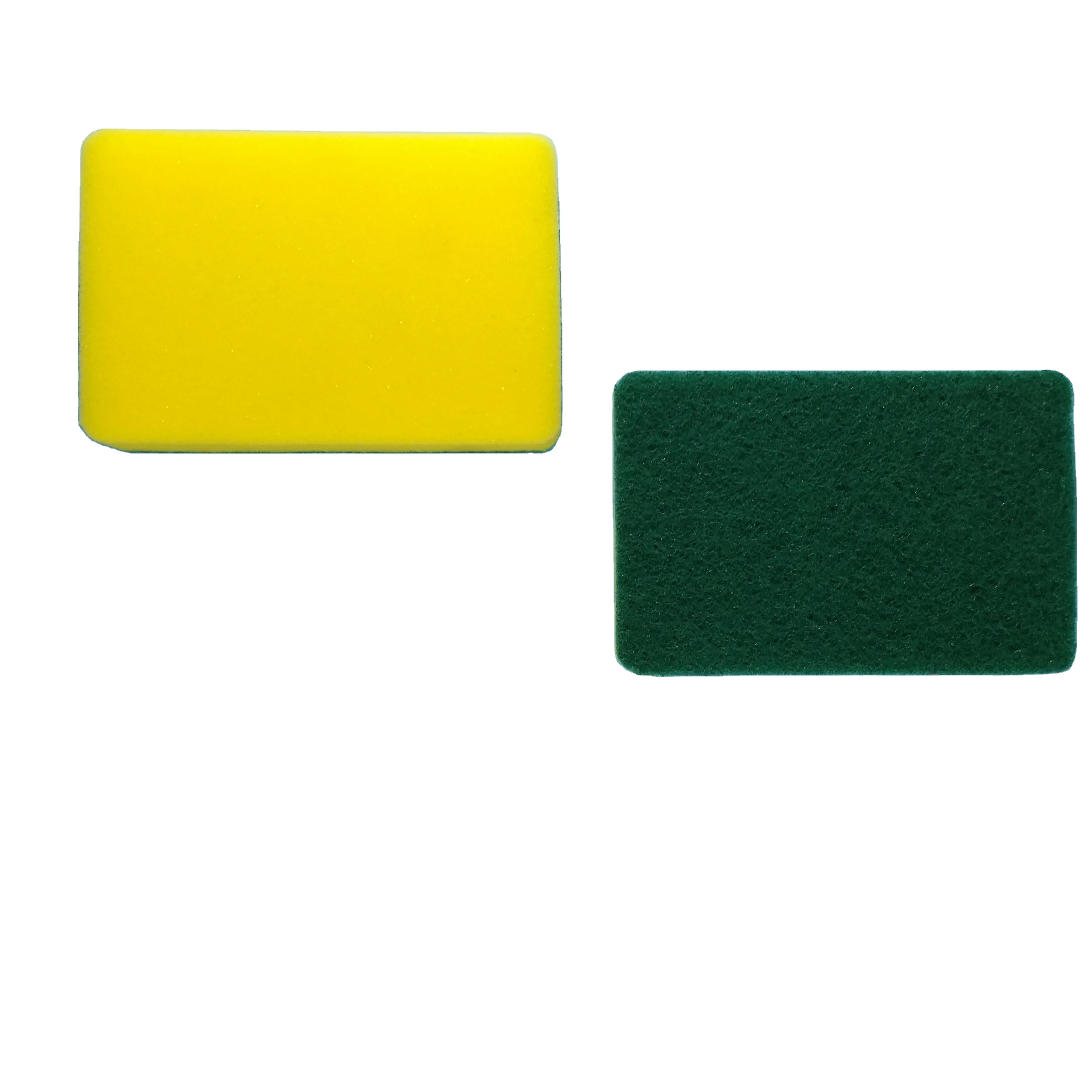 Multi-colors PU Sponge With Scouring Pad In Different Shapes