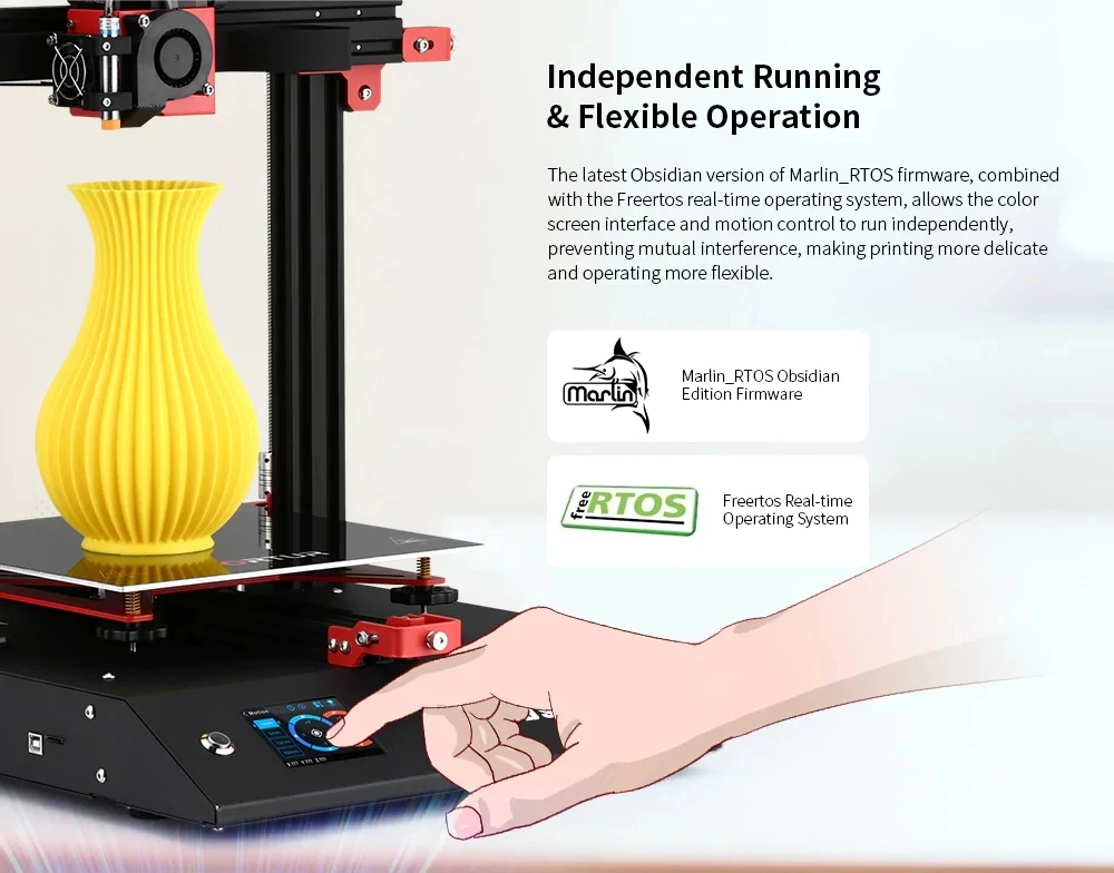  Клон Prusa I3 Mk3S Reprap Cnc термистора Алюминиевого волокна Fdm 3D