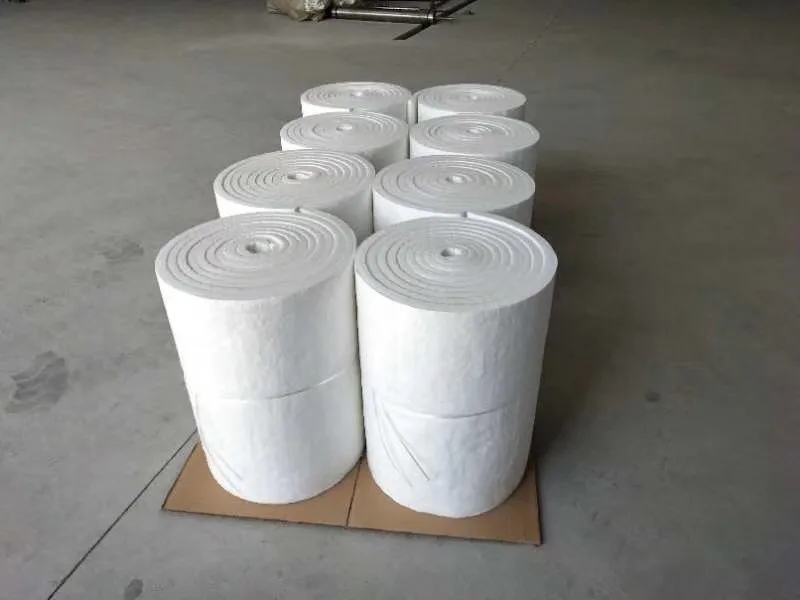 128kg/m3 Fireproof Silicate Ceramic Fiber Blanket Heat Insulation Material Resistant to Fire