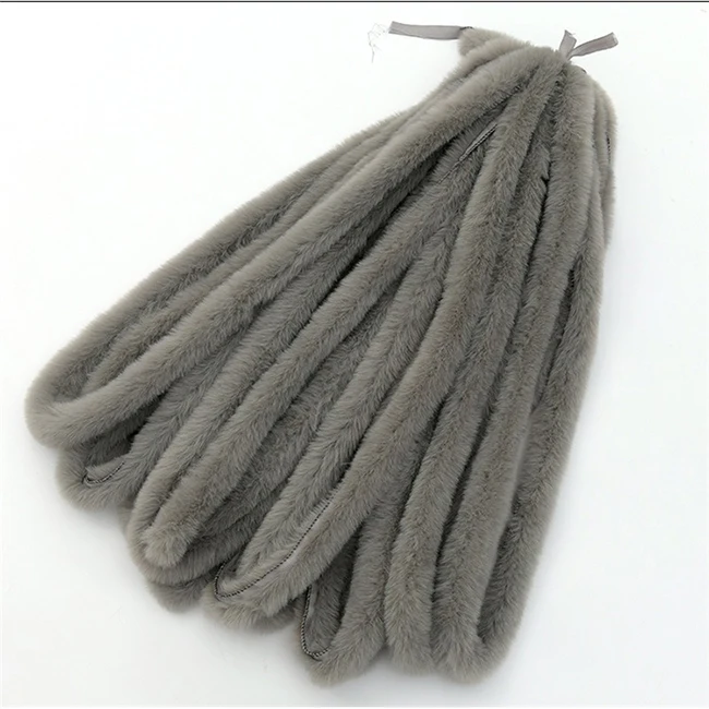 Низкая цена, полоски из искусственного меха, отделка из искусственного меха, полоски из искусственного кроличьего меха