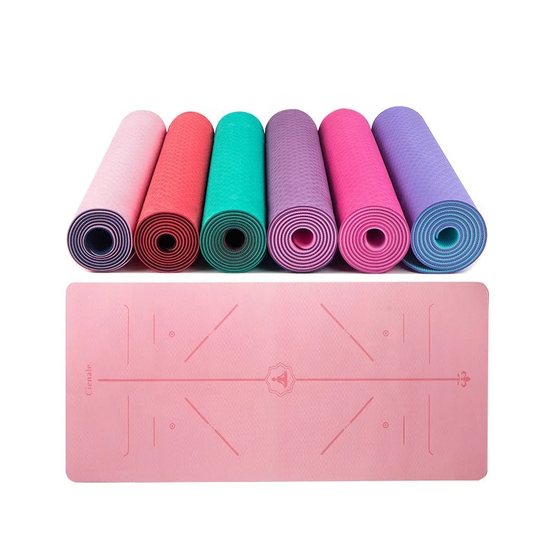 wholesale low price eco friendly yoga mat for home exercise custom logo