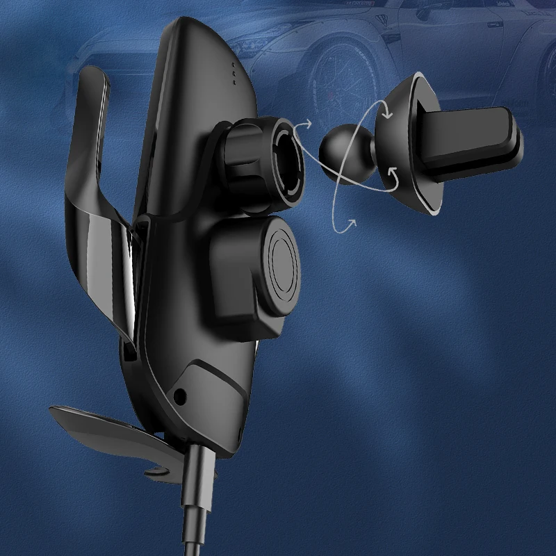 KAKUSIGA KSC-795 Youying Series Infrared Induction Wireless Charging Car Mount