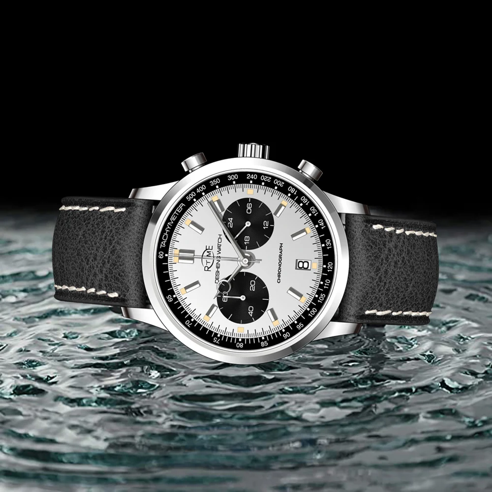 Chronograph Mens Original St1901 Movement Sapphire crystal glass Mechanical Men Wrist Watches