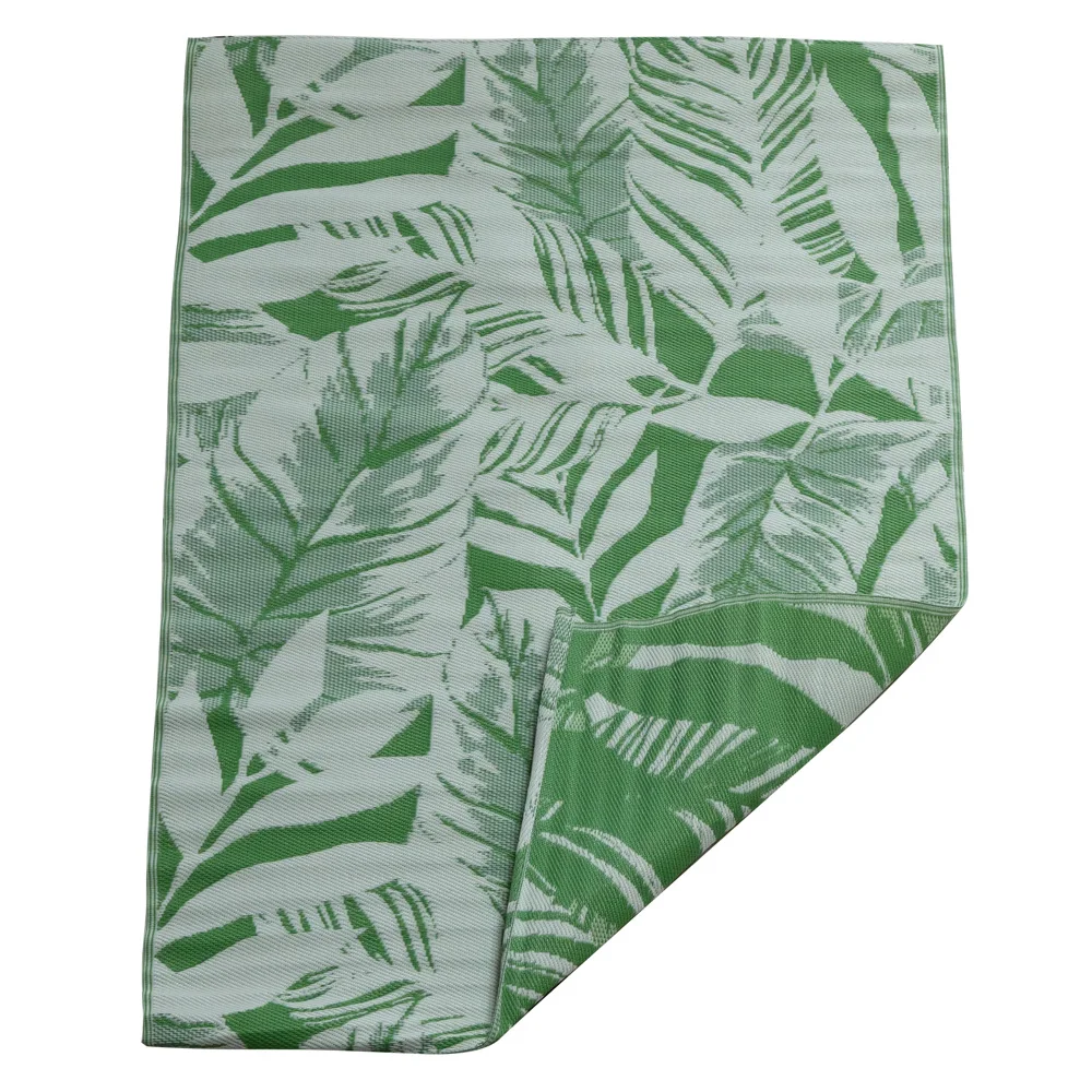 High Quality WANMI Manufacture 100% Recycled Plastic Polypropylene Tubing Woven Large Indoor Outdoor RV Floor Ground Mat