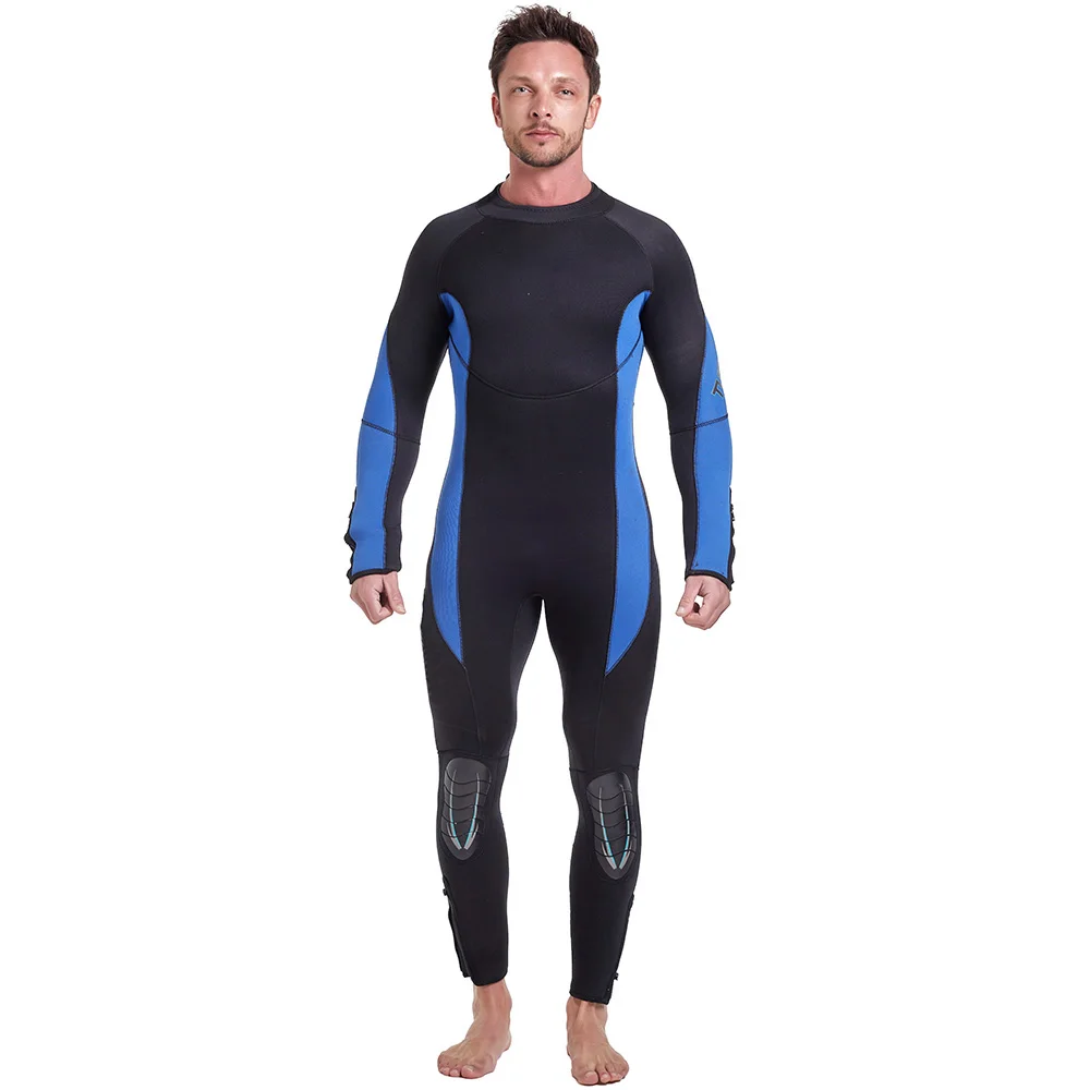 Onedivingsuit Diving Weisuit Suit Xxl Bodysuit 7Mm Divers Costumes Neoprene 5 Wetsuit Men 6Mm Wet Silver Underwear Kits