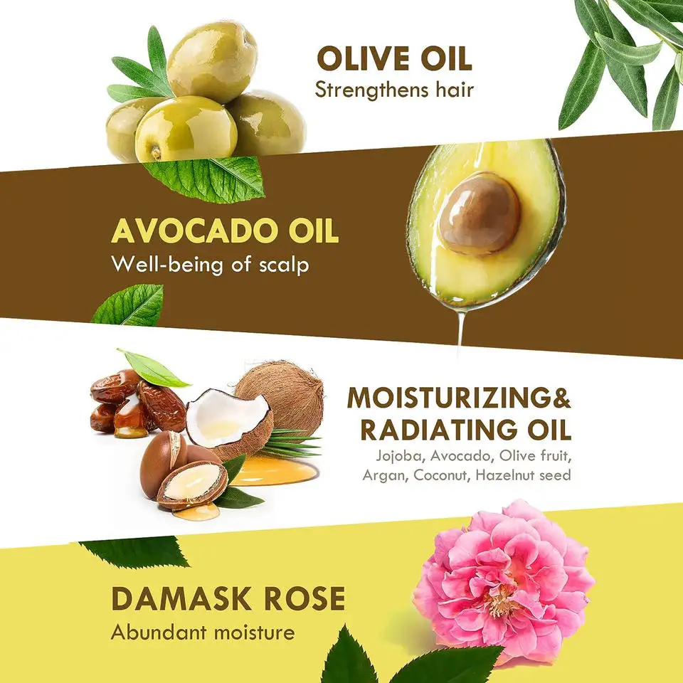 Wholesale Premium Natural Hair Care Oil Organic Moroccan Argan Oil Hair Serum Treatment Essential Oil