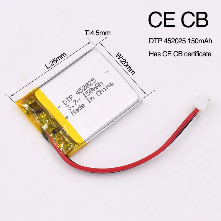 OEM CB UN38.3 батарейки AAA 3 7 V литий-ионный аккумулятор 150mAh 300mah 500mah 1200mah 3000mah литий-ионные с разъемом JST
