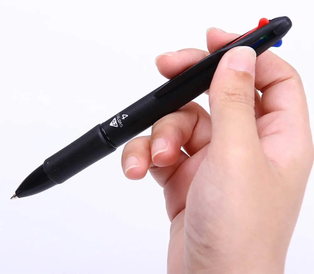 4 в 1, разноцветная шариковая ручка с чернилами 0,7 мм