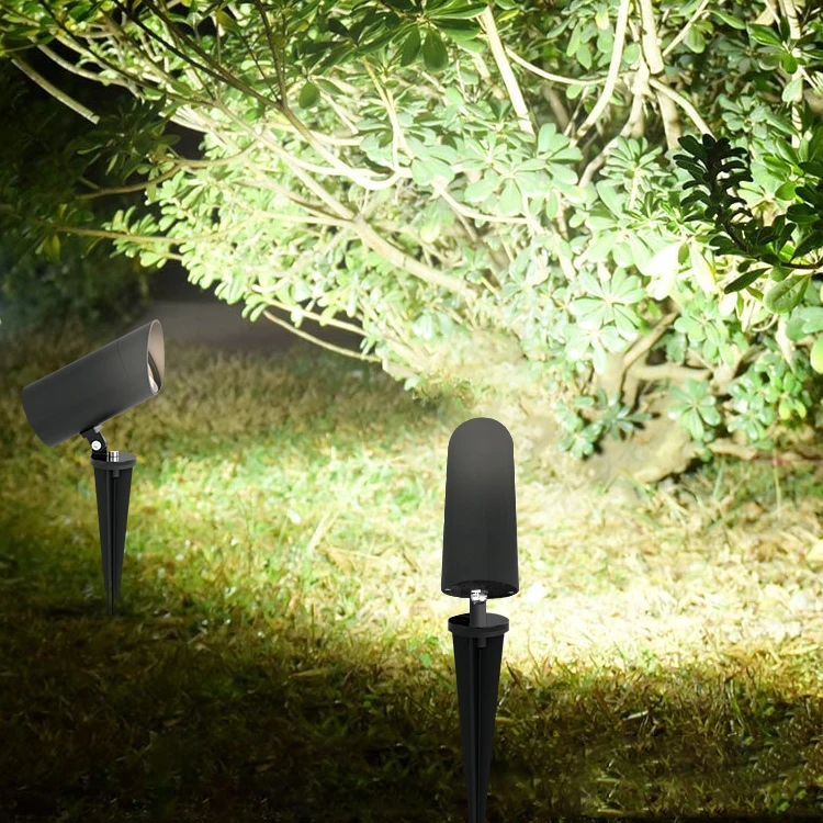 Наружное проектное ландшафтное освещение с шипами, дизайнерская алюминиевая дорожка для внутреннего двора, Ip65, водонепроницаемый светодиодный садовый светильник для газона