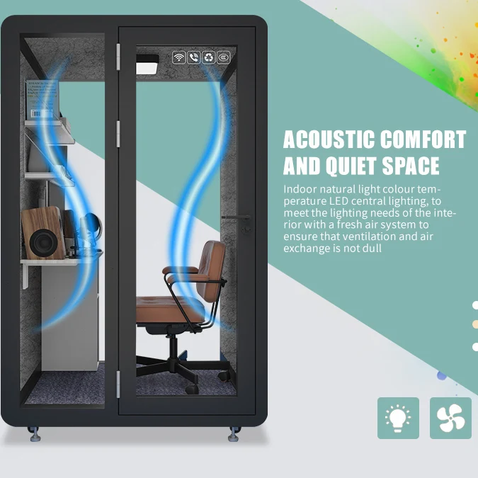 High Quality Office Furniture And Soundproof Cabin Are Suitable For Home Office Office Buildings Workshops Or Home Use