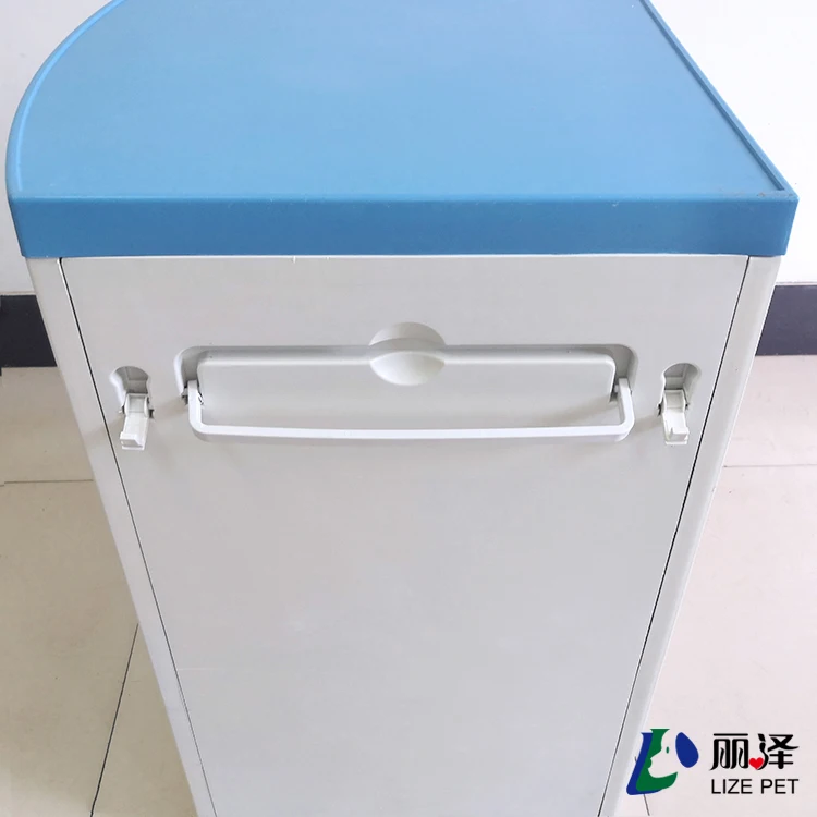LIZE High Quality ABS Hospital Bedside Cabinet With Drawer Patient Bedside Medical Locker