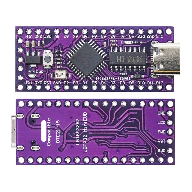 Integrated Circuit IC LGT8F328P Replace ATMEGA328P MCU Chip With A-rduino Nano V3.0